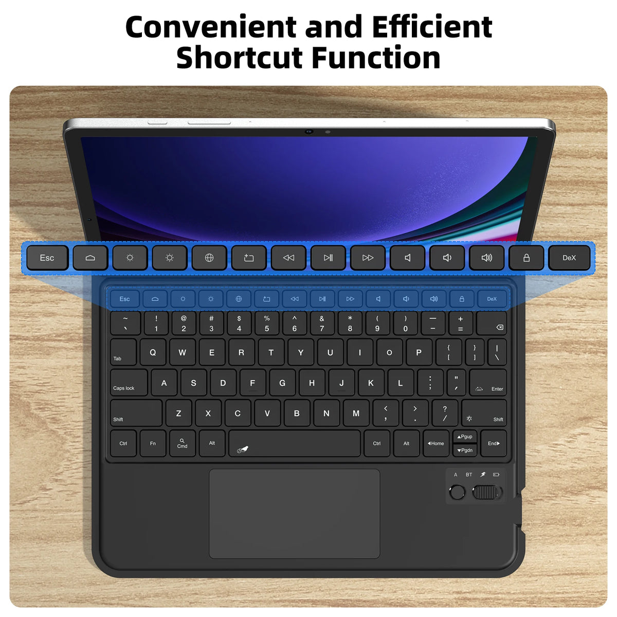 Goojodoq Magic Keyboard Case 11 inch for Samsung Galaxy Tab