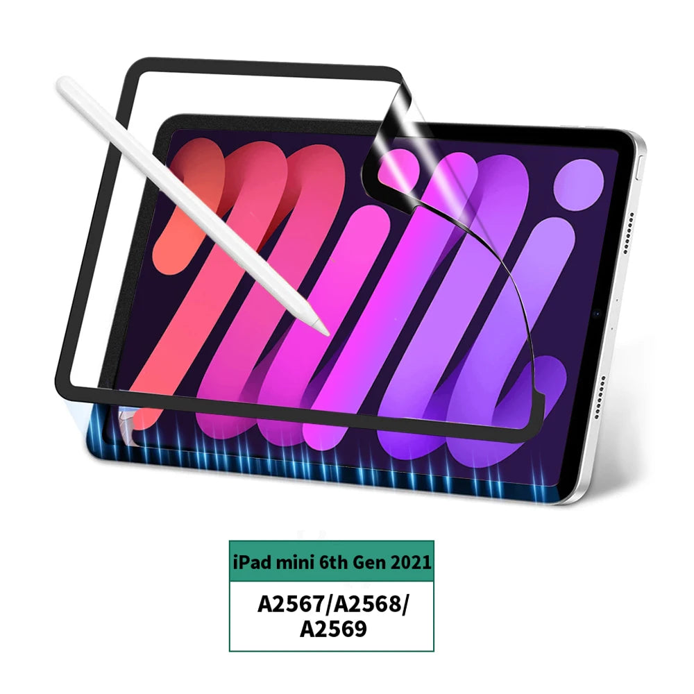 Goojodoq Screen Protector Film For iPad with Nano Vacuum Adsorption