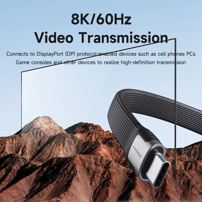 USB-C Charger Cable Portable Keychain Hagibis