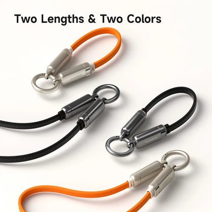 Hagibis 240W USB-C Lanyard Cable with Keychain