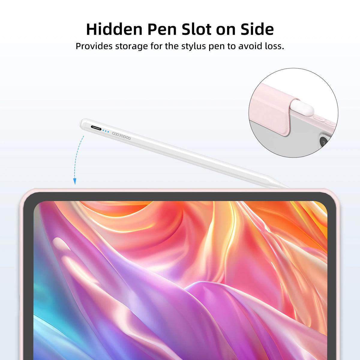 Goojodoq 2-in-1 Magnetic iPad Case with Detachable Cover