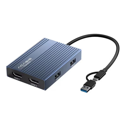 ACASIS DS0602 DisplayLink Dual 4K 60Hz USB-C Hub 100W