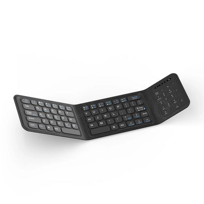 GOOJODOQ Foldable Bluetooth Keyboard with Touchpad