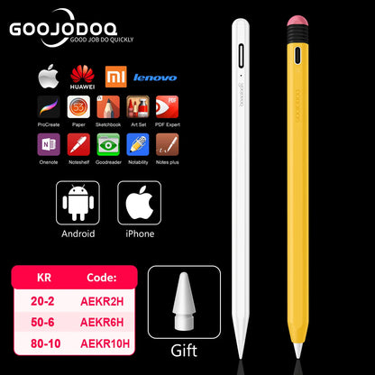 GOOJODOQ GD03 Universal Stylus Pen for iPad & Android Tablets