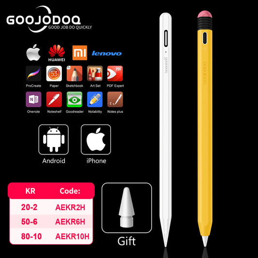 GOOJODOQ GD03 Universal Stylus Pen for iPad & Android Tablets