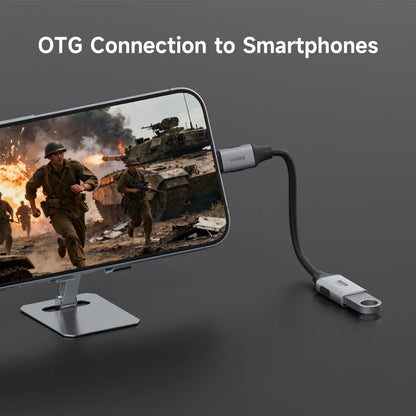Hagibis USB-C to USB-A OTG Adapter Cable 10Gbps 60W