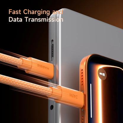 Hagibis USB-C to USB-C Wedge Cable PD 3.1 (240W)