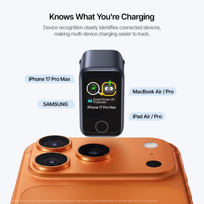 Baseus PicoGo Pro AH22 100W USB-C Charger with Smart Display
