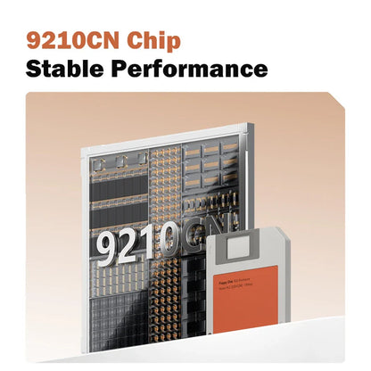 9210CN chip with 'Stable Performance' text on a beige background