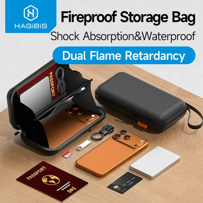 Hagibis Fireproof & Waterproof Protective Storage Case