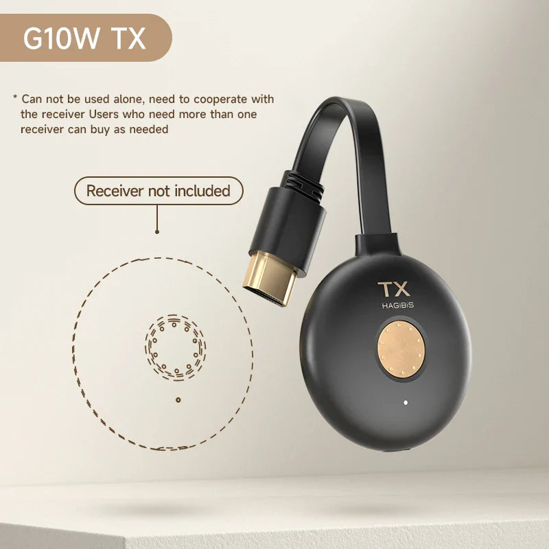 Hagibis G10W Magnetic & Mini Wireless HD Transmitter and Receiver Kit