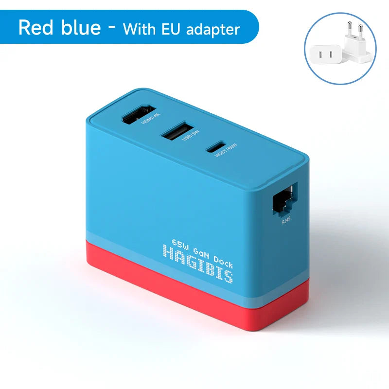 Switch TV Dock Charger GaN 65W Hagibis