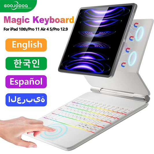 Arabic Magic Keyboard for iPad Goojodoq
