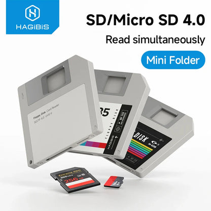 Hagibis Floppy-Style SD 4.0 USB-C Card Reader
