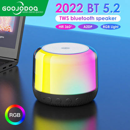 Bluetooth Speaker BT5.2 with RGB Light