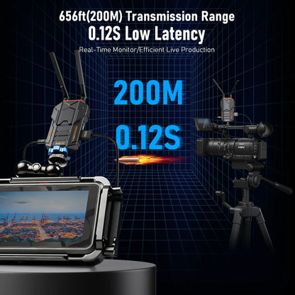 Lemorele R100 Wireless HDMI Extender 1080P 200m