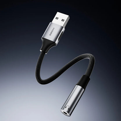 Hagibis USB-A to 3.5mm DAC Audio Adapter