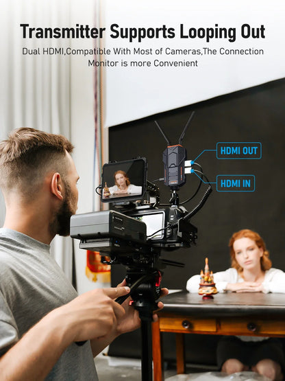 Lemorele R100 Wireless HDMI Extender 1080P 200m