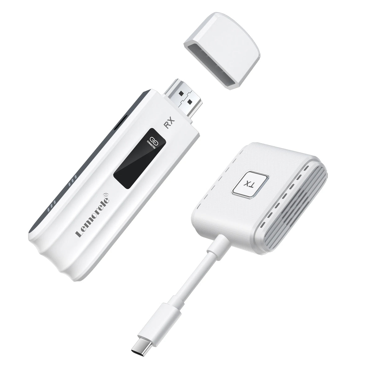 Lemorele 1080P Wireless HDMI Transmitter & Receiver 5G 50M