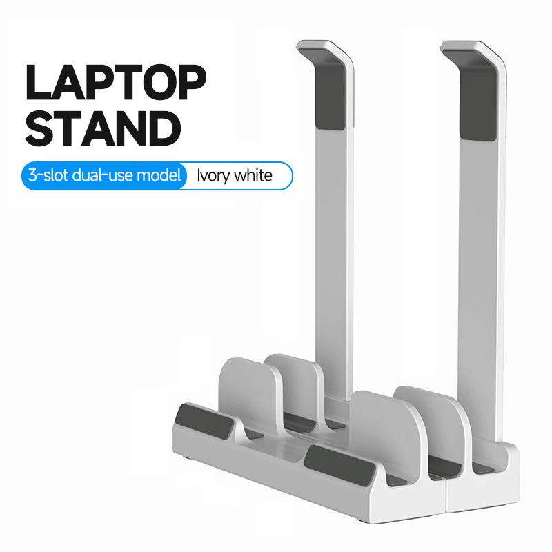 Goojodoq Updated Vertical Laptop Stand 2-in-1