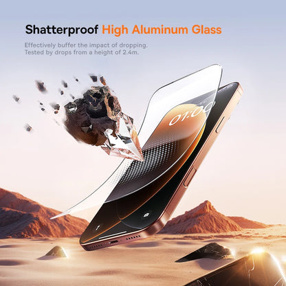 Baseus Full Coverage Tempered Glass for iPhone 17 & 18 Pro Series