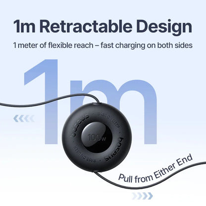 Baseus Free2Pull Lite 100W Retractable USB-C Cable