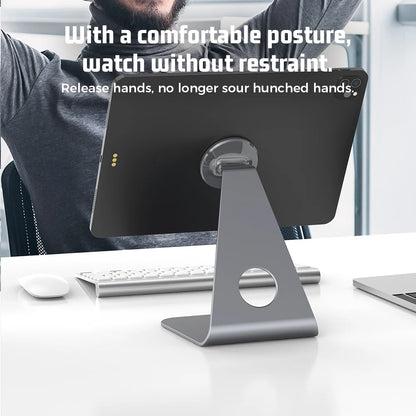 iMac-Style Magnetic Desk Mount – iPhone & iPad Compatible