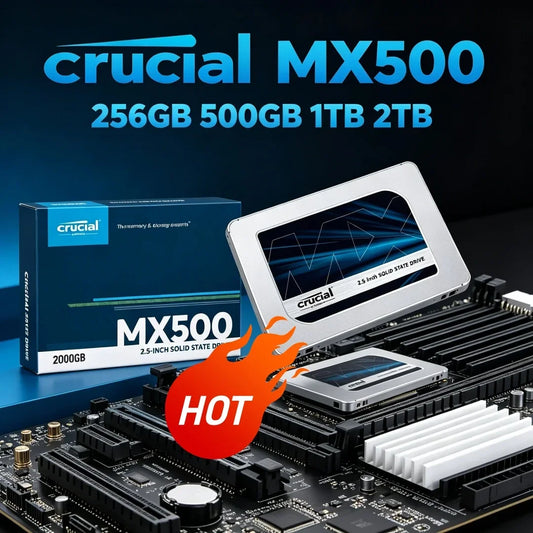 Crucial MX500 SATA III 2.5” Internal SSD
