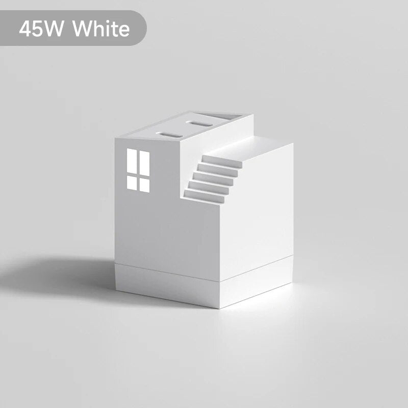 45W GaN USB C Charger Mini House Dual Port HAGIBIS