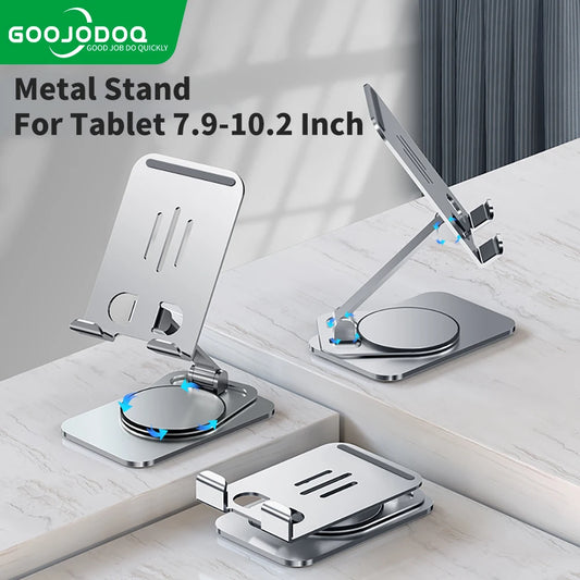 Metal Stand Holder For Tablet or Smartphone Goojodoq