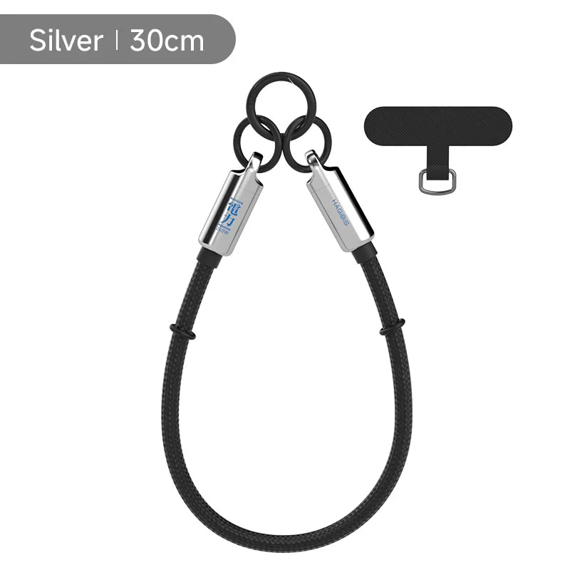 Hagibis Lanyard Cable 240W Keychain Charger