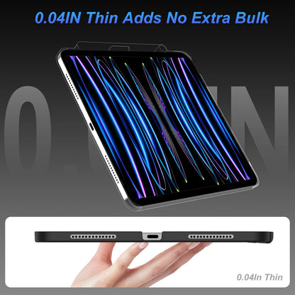 Magnetic Case with Pencil Holder for iPad Goojodoq
