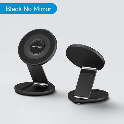 Hagibis Dual-Sided Magnetic MagSafe Phone Stand with Mirror