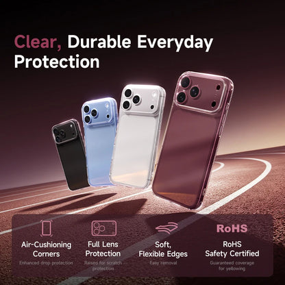 Baseus Simple Clear Protective Case for iPhone 17 & 18 Pro Series