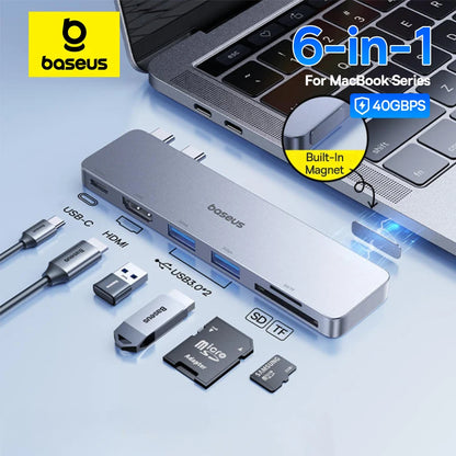 Baseus UltraJoy Dual USB-C Hub