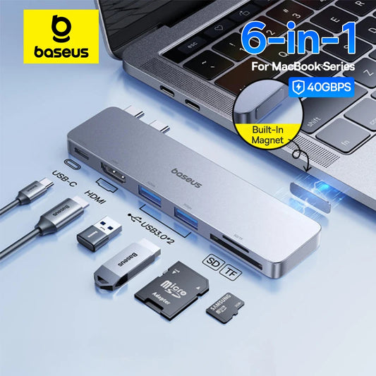 Baseus UltraJoy Dual USB-C Hub