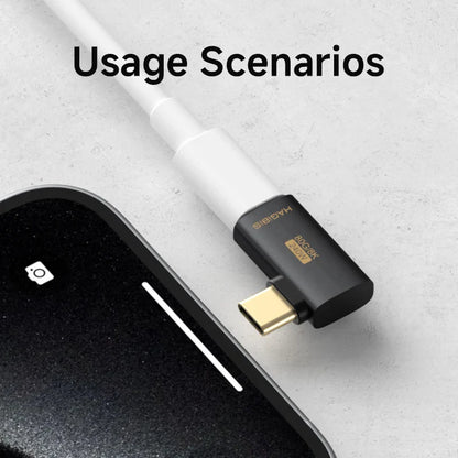 HDMI adapter connected to a smartphone with 'Usage Scenarios' text on a gray background