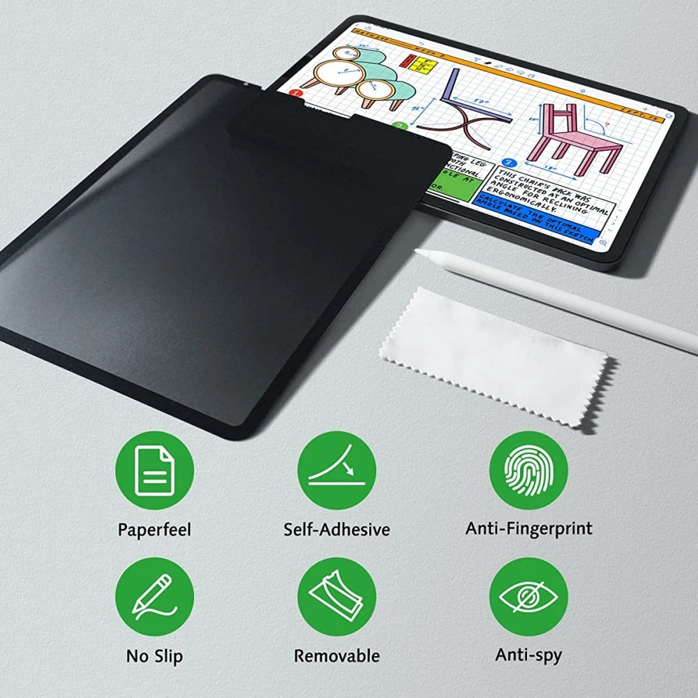 Goojodoq Removable Privacy Screen Protector for iPad