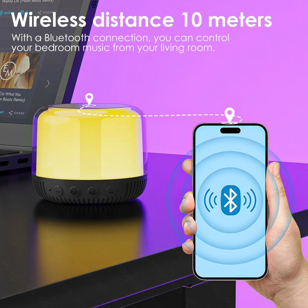 Goojodoq Bluetooth Speaker BT5.2 with RGB Light