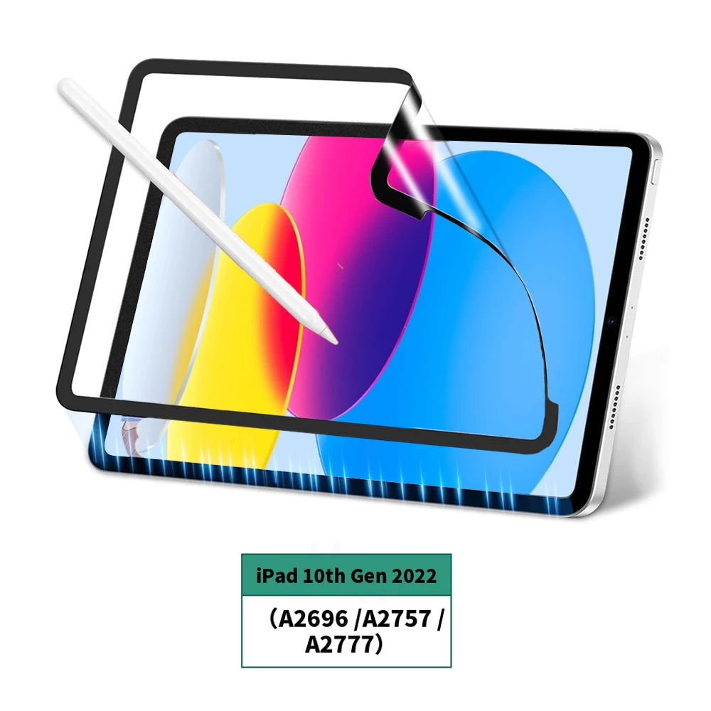 Goojodoq Screen Protector Film For iPad with Nano Vacuum Adsorption