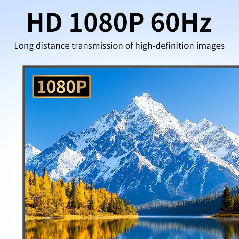 High-definition image of a mountain landscape with '1080P' text on a screen.