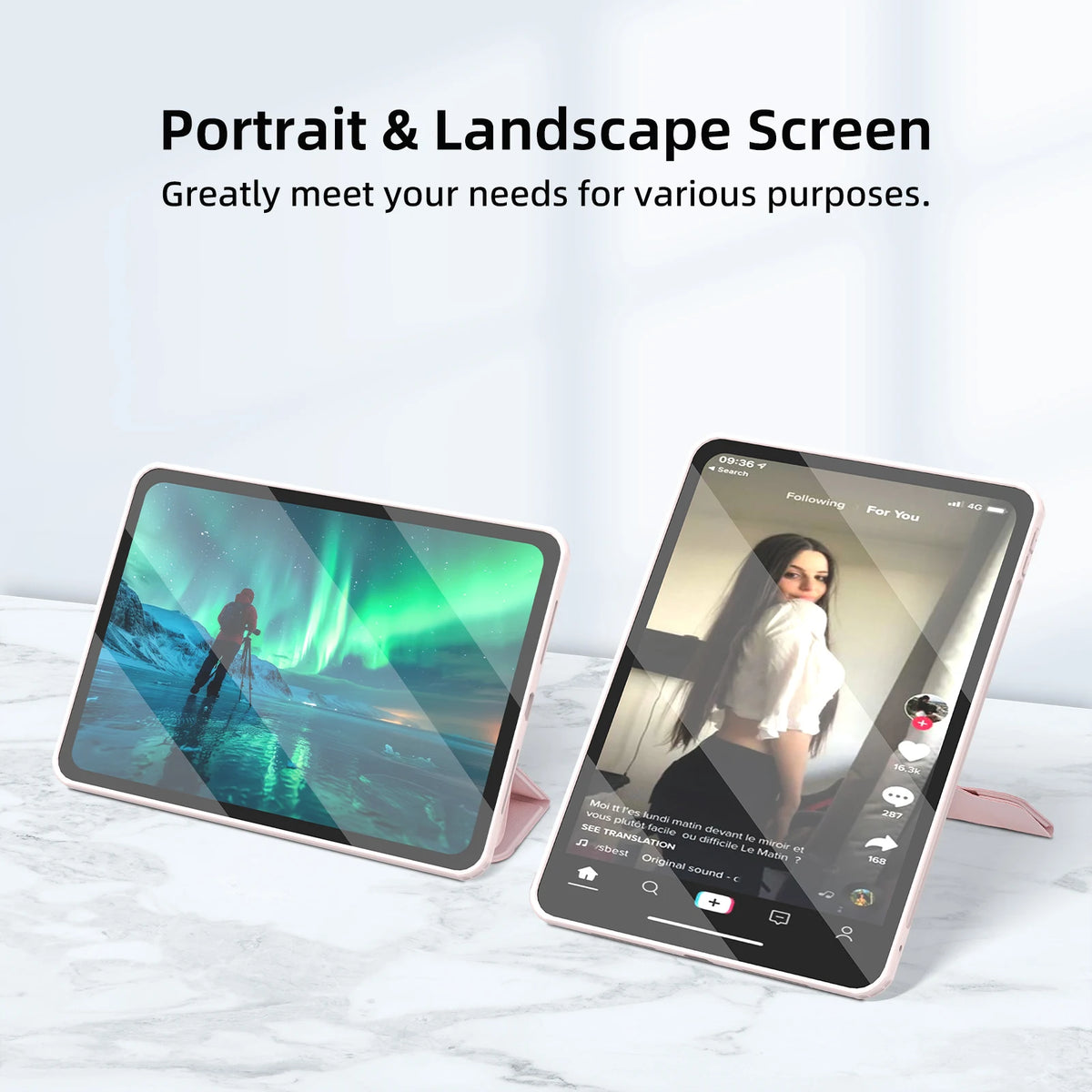 Goojodoq 2-in-1 Magnetic iPad Case with Detachable Cover
