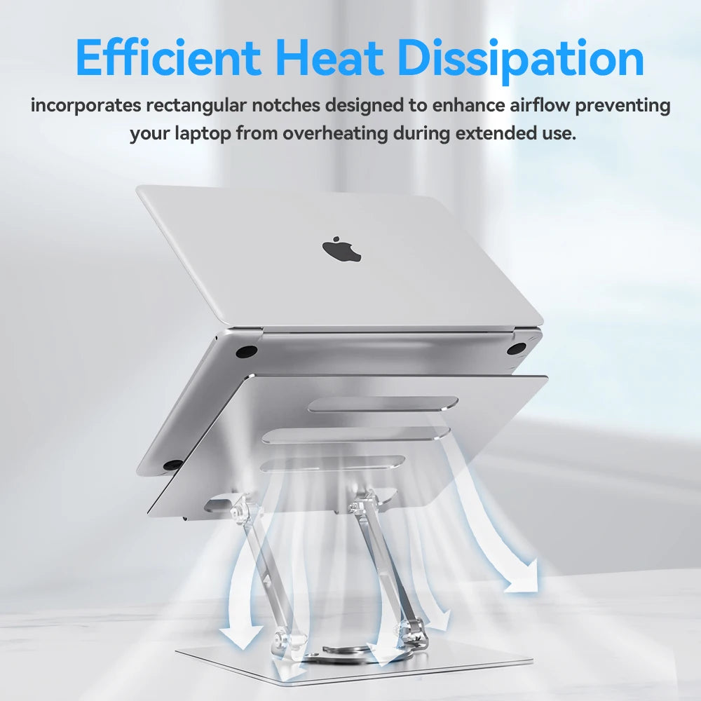 Goojodoq Laptop Stand Foldable Aluminum Alloy