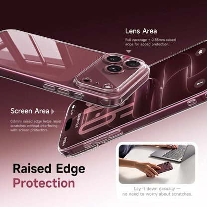 Baseus Simple Clear Protective Case for iPhone 17 & 18 Pro Series