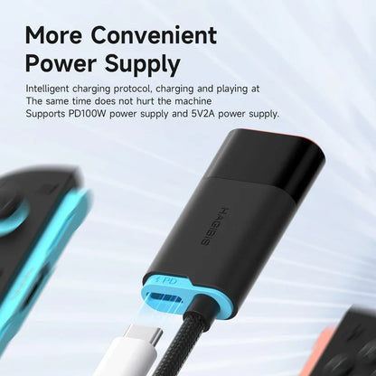 Hagibis USB-C to HDMI Adapter for Nintendo Switch 4K 60Hz HDR