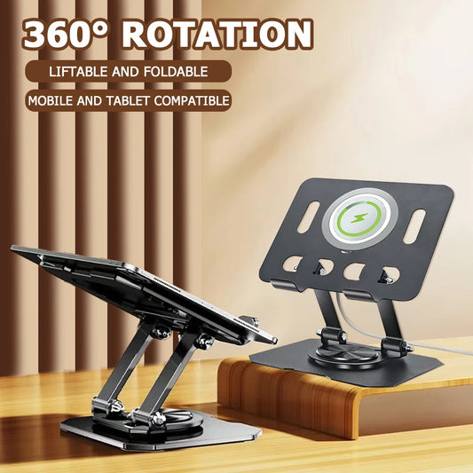 360° Adjustable Foldable Stand for Phone & Tablet