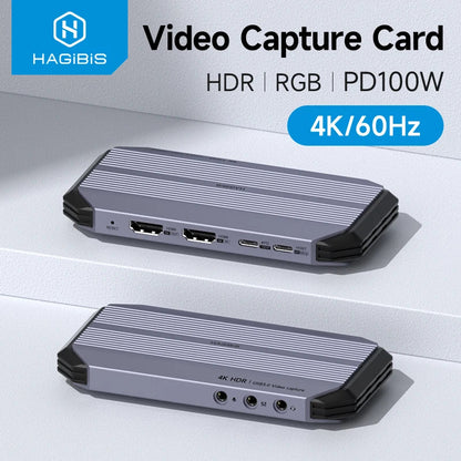 Professional Video Capture Card 4K 60Hz Hagibis