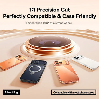 Phone cases with precision cut design on a beige background