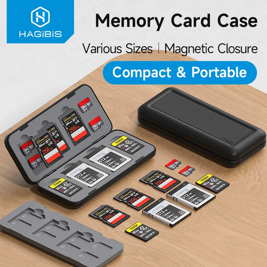Hagibis Memory Card Storage Case