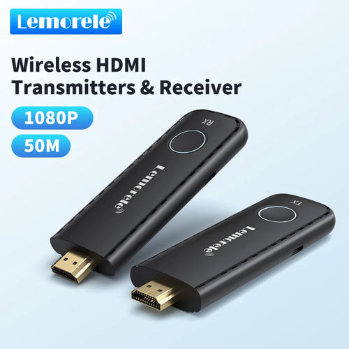Lemorele G57L Wireless HDMI Transmitter & Receiver Kit 1080P 50m